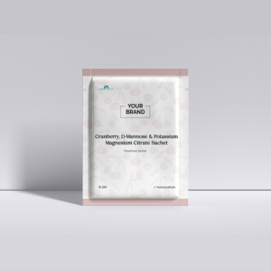 Cranberry, D-Mannose & Potassium Magnesium Citrate Sachet