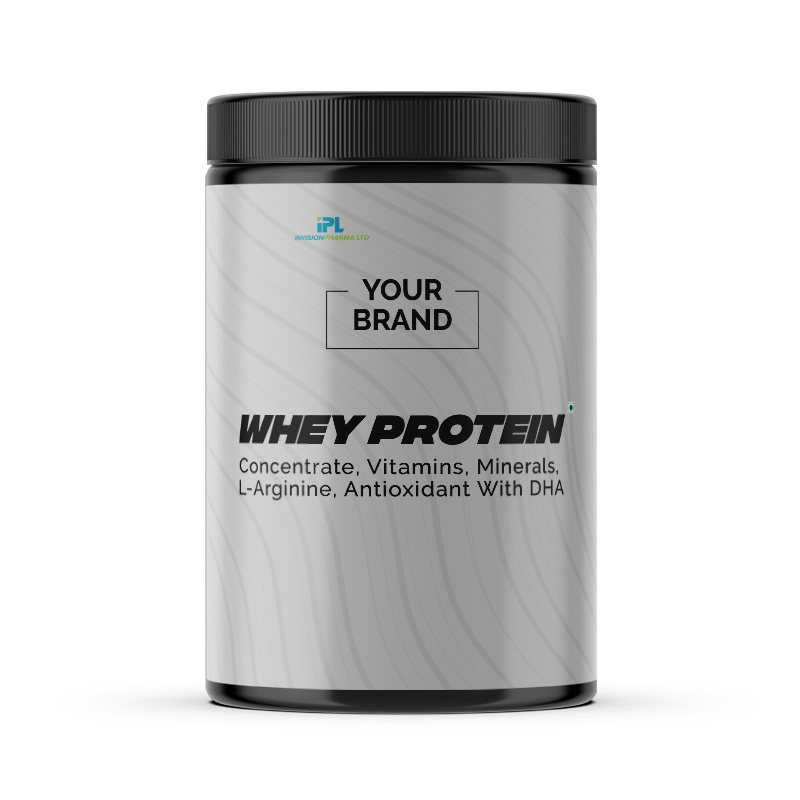 Whey Protein Concentrate, Vitamins, Minerals, L-Arginine, Antioxidant with DHA