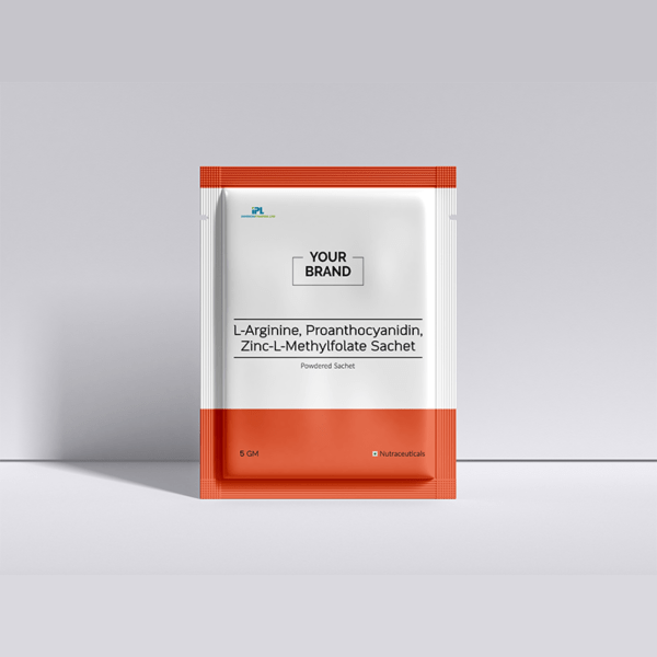 L-Arginine, Proanthocyanidin, Zinc & L-Methylfolate Sachet