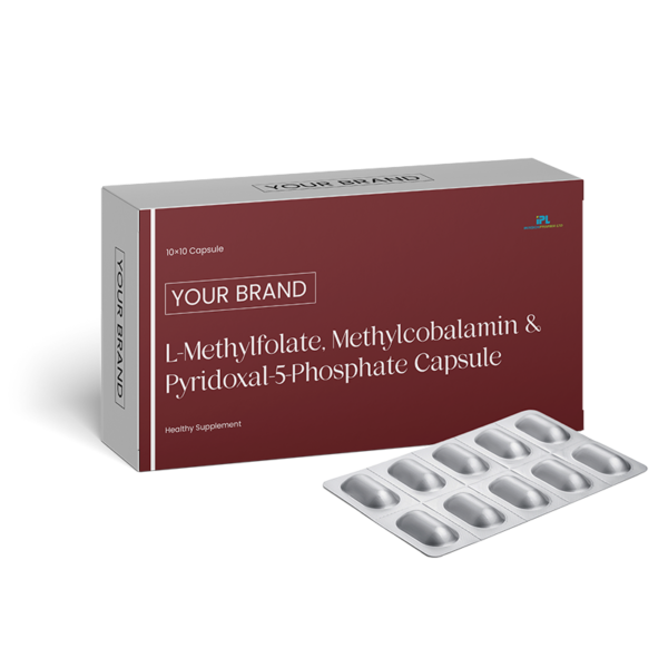 L-Methylfolate, Methylcobalamin & Pyridoxal-5-Phosphate Capsule